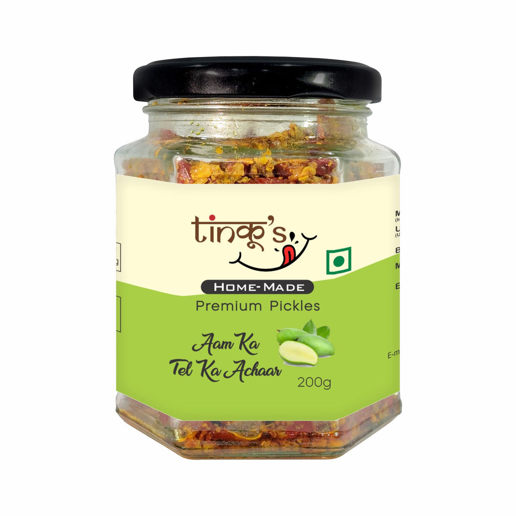 AAM KA TEL KA ACHAR|MUSTARD OIL PICKLE|HOMEMADEPICKLE(200G)|NO PRESERVATIVE