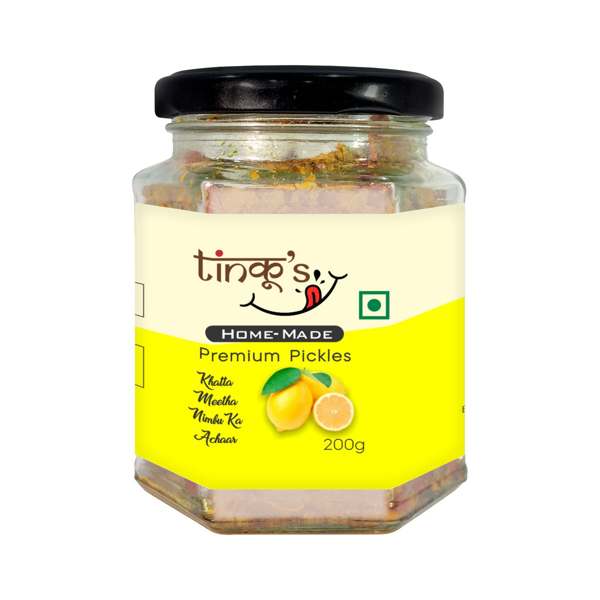 Khatta meetha nimbu ka achar|sweet lemon pickle|200g pack|small pack|Indian lemon pickle